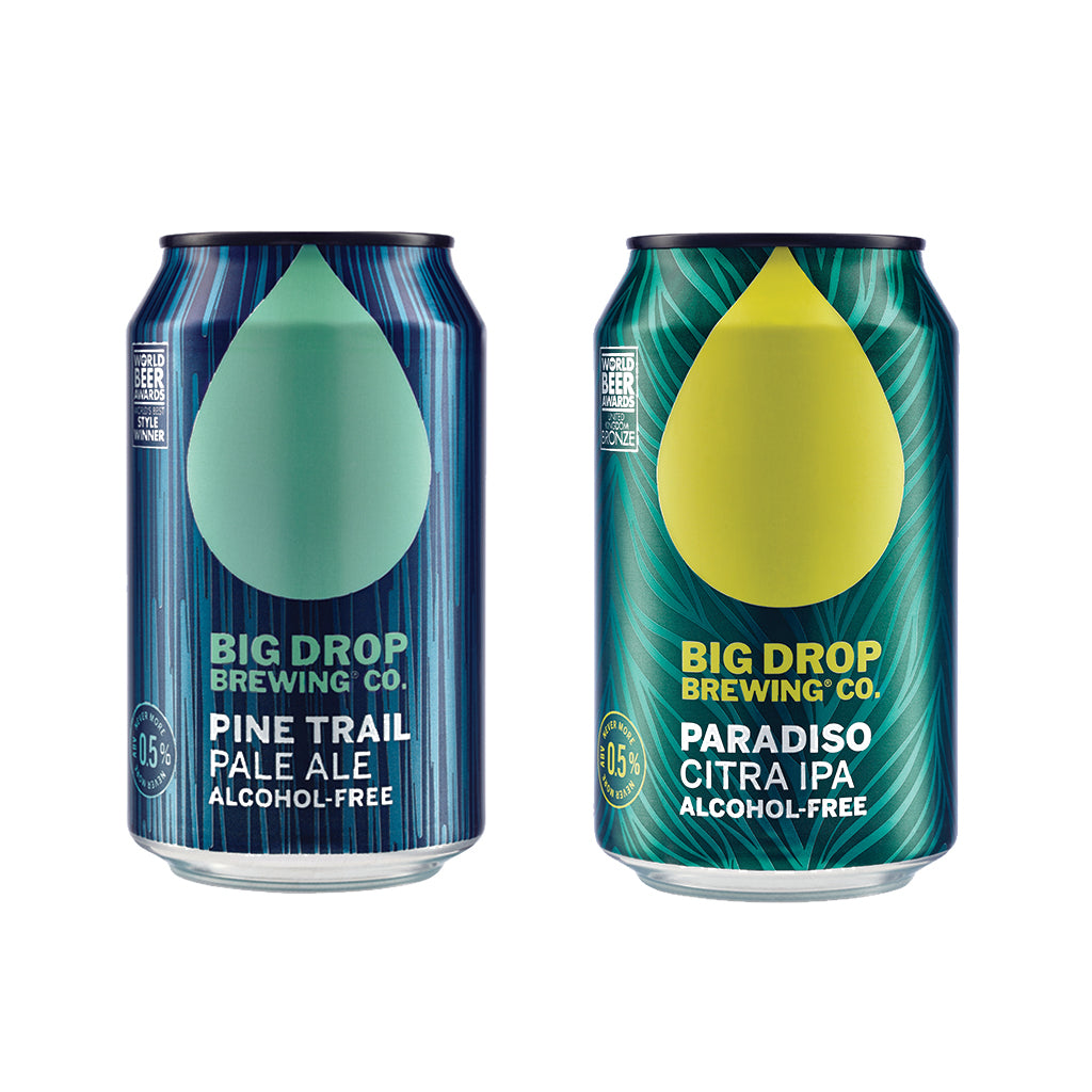 Big Drop Brewing Co Citra IPA x Big Drop Brewing Co Pale Ale - Mixed Case of 24