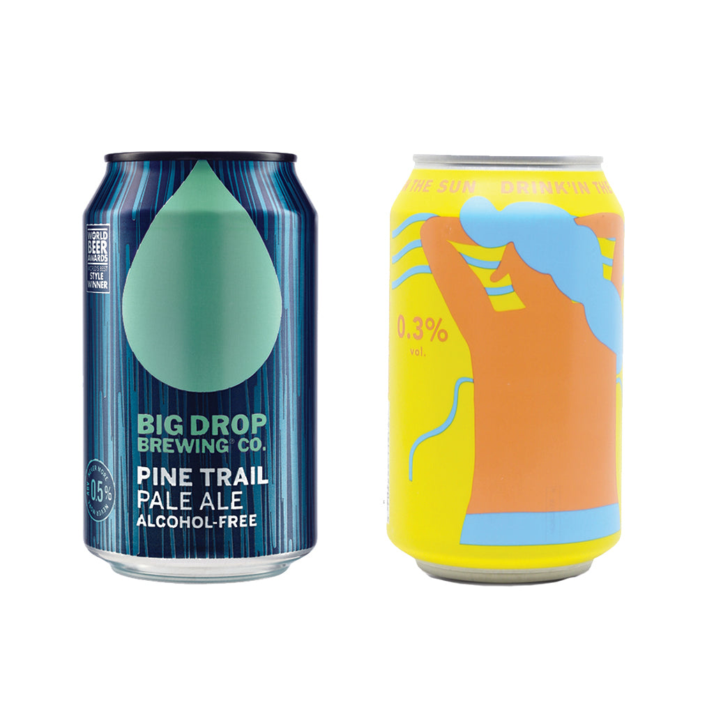 Big Drop Brewing Co Pale Ale x Mikkeller Drink'In The Sun American Wheat Ale - Mixed Case of 24