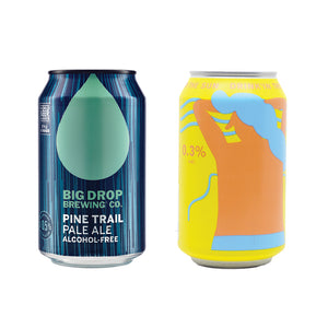 Big Drop Brewing Co Pale Ale x Mikkeller Drink'In The Sun American Wheat Ale - Mixed Case of 24